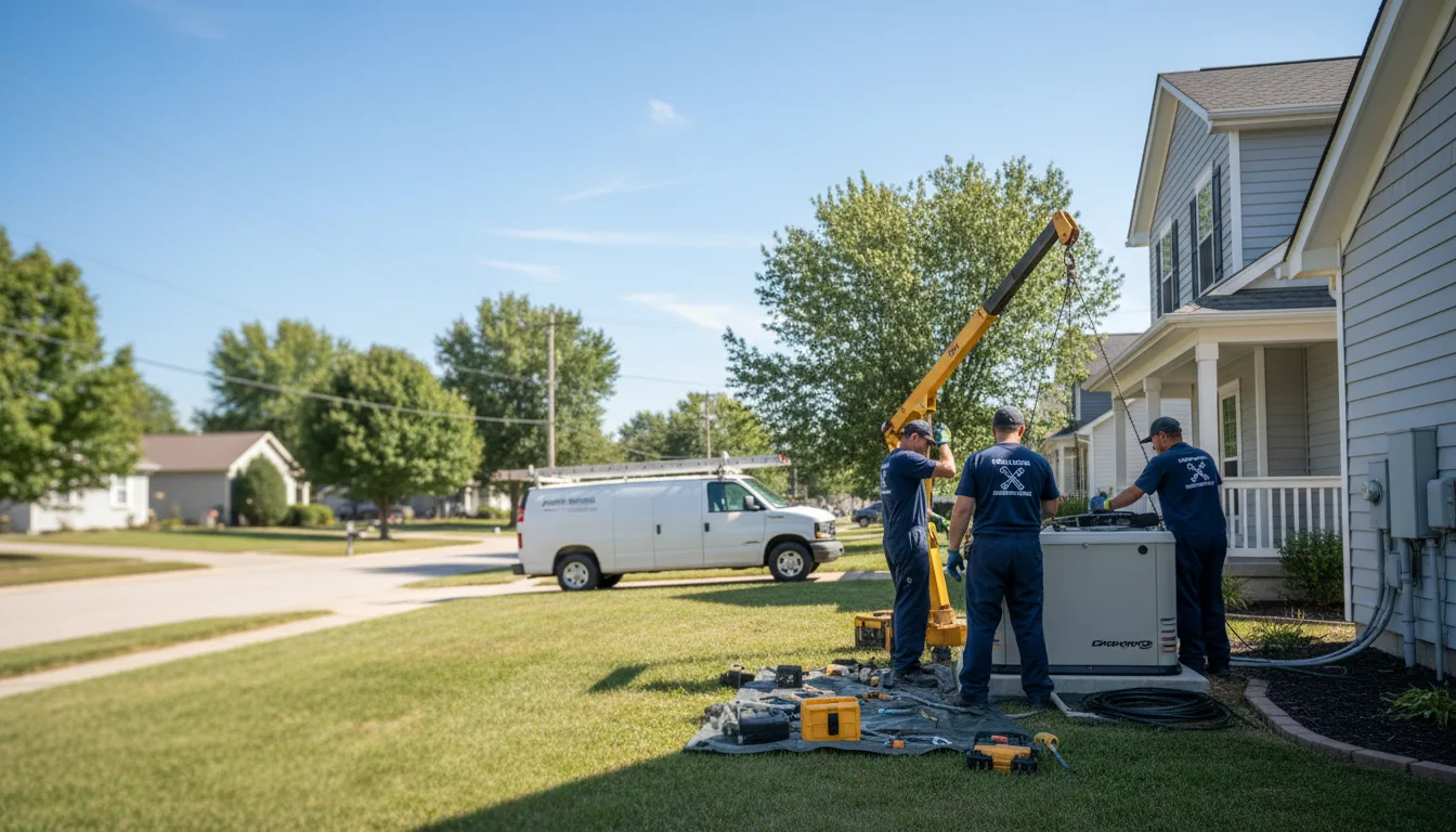 Generator Installation in Pana, IL near me